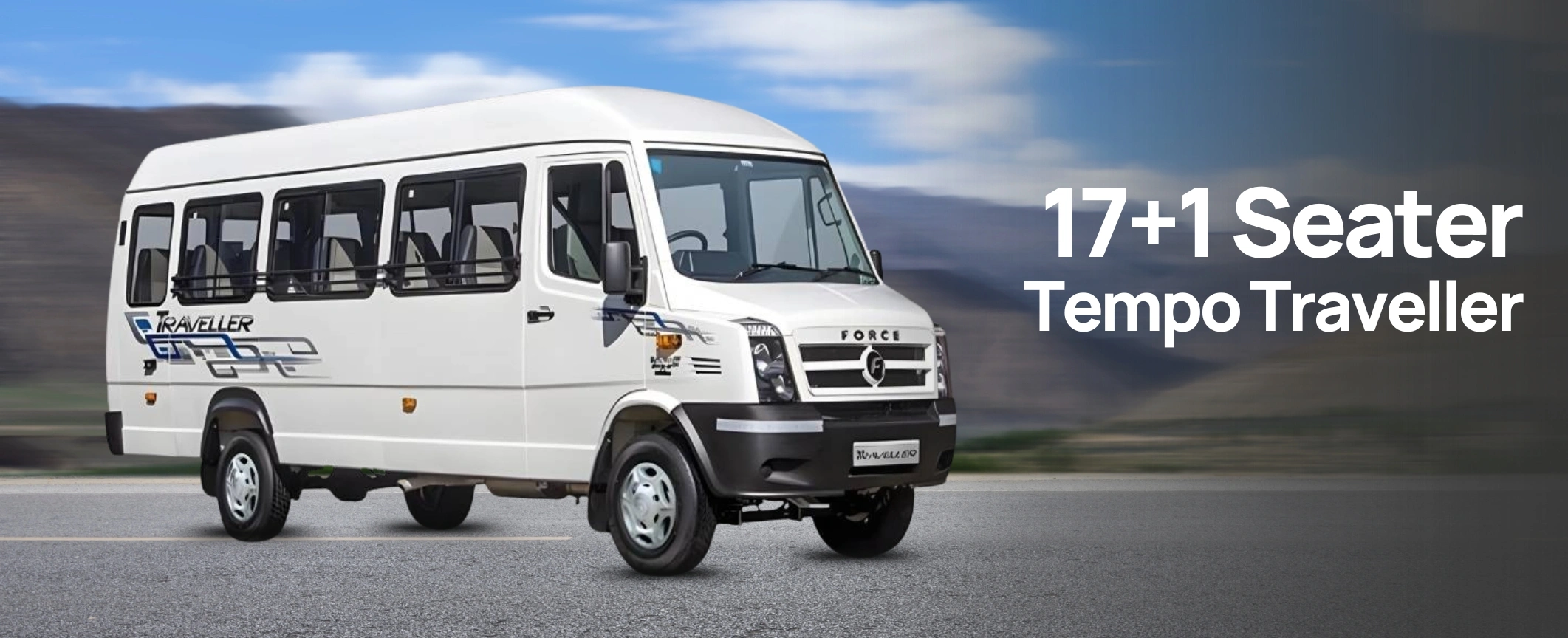 8+1 Seater Tempo Traveller