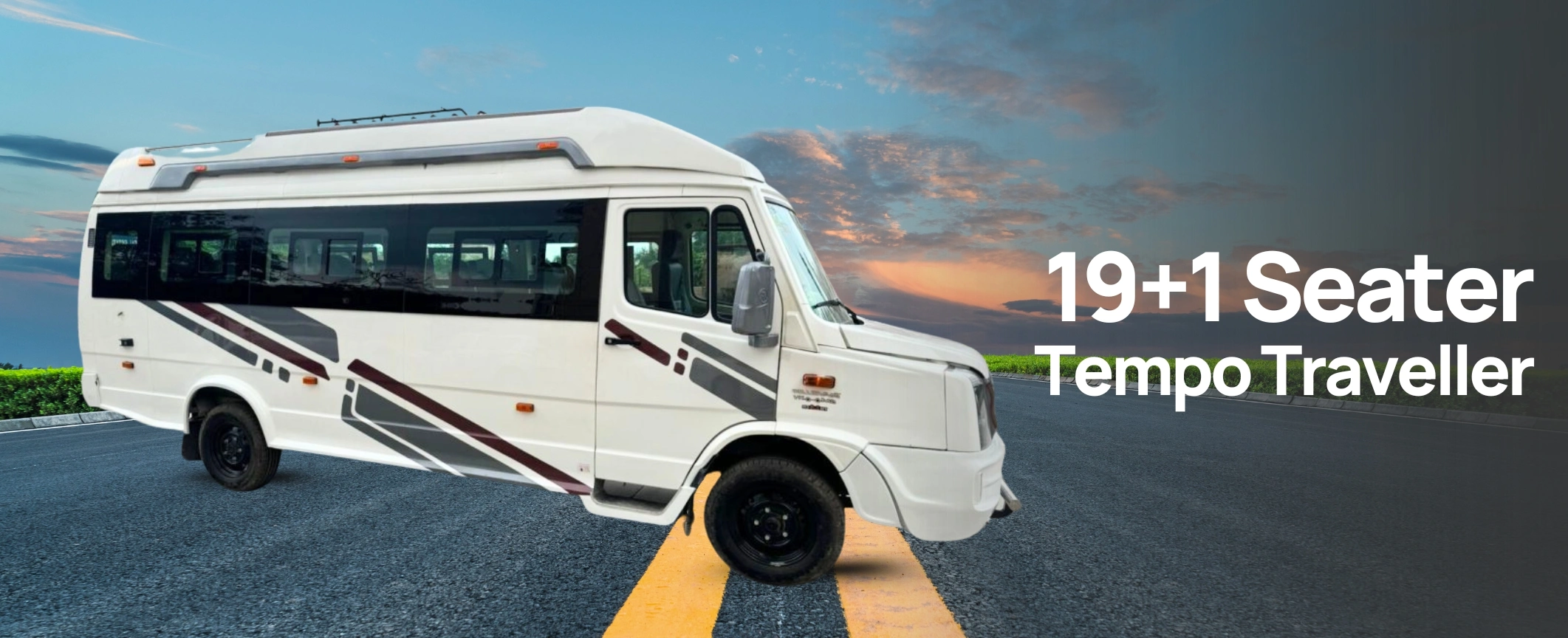 19+1 Seater Tempo Traveller