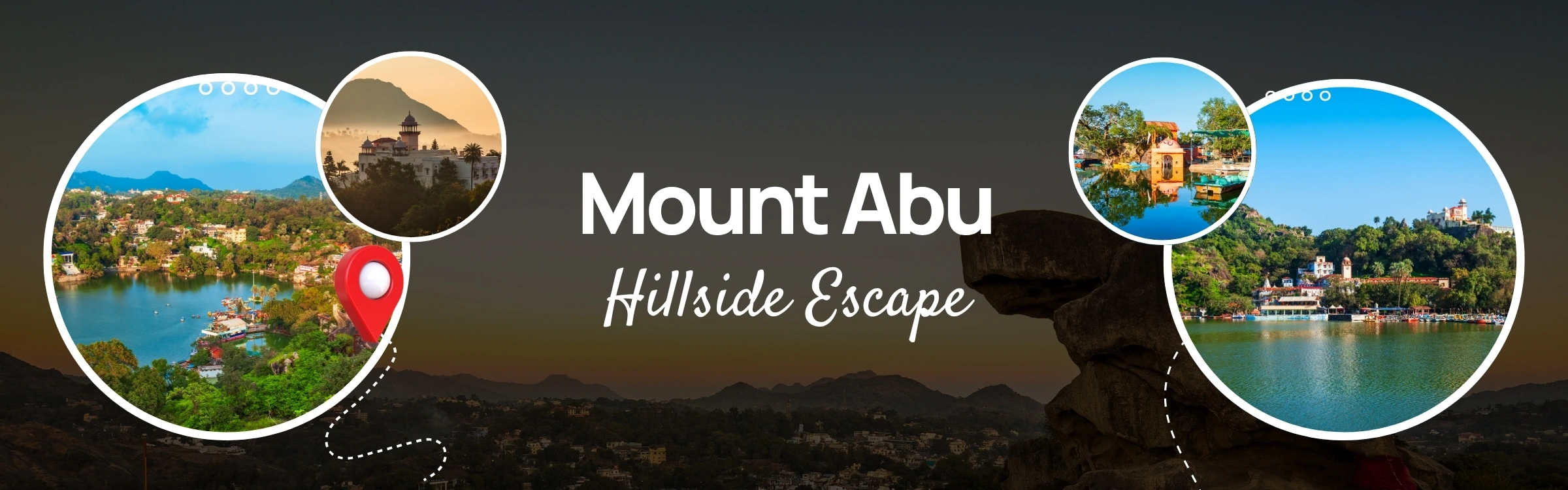 Mount Abu Hillside Escape
